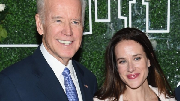 Ashley Biden and Joe Biden