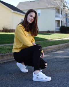 Peyton's sister Faith Moormeier