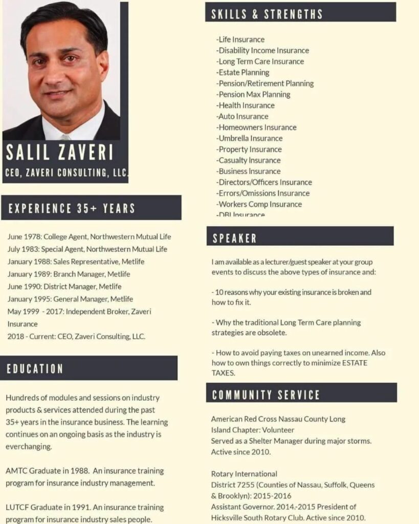 Salil Zaveri income in Puerto Rico